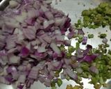 A picture of step 1 of Rava dosa.