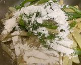A picture of step 3 of Ghee Roast baby corn.