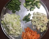 A picture of step 2 of Winter Vegetable Pasta.