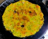 A picture of step 2 of Akki Roti.