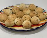 Hình bước làm 8 của món Bánh mỳ mochi mè Cona Hàn Quốc