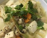 Hình bước làm 2 của món Canh măng đậu hủ trắng