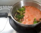 A picture of step 3 of Kadai babycorn.