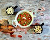 A picture of step 8 of Meethi Boondi.