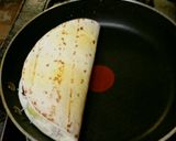 A picture of step 9 of Avocado, Bacon, Mushroom Quesadilla.