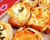 Une image de l'étape 4 de Toasts apéritifs au chèvre chaud et miel 🍯au ninja woodfire.