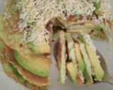 Foto langkah ke 3 dari resep Pancake alpukat keju (Keto).