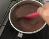 Foto langkah ke 3 dari resep Puding Brownis Roti tawar.