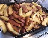 Une image de l'étape 7 de Pommes de terre au lard, poivrons et tomates.