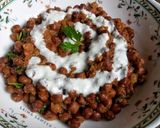 A picture of step 5 of Kalay channo ki chaat.