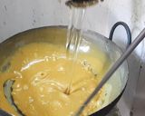 நெய் மைசூர் பாகு(ghee mysorepak recipe in tamil) ரெசிபி ஸ்டேப் 2 புகைப்படம்