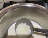 A picture of step 3 of Sabudana Kheer with Yakult.
