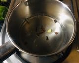 A picture of step 1 of Indian chai.
