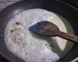 A picture of step 4 of Farfalle cheezy pasta with white sauce.