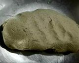 A picture of step 1 of LEFTOVER BAINGAN BHARTA STUFF BAJRA ROTLA (stuffed Millet flour flatbread).