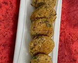 A picture of step 6 of Lobia Kabab.