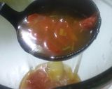 A picture of step 5 of Tomato carrot soup with croutons.