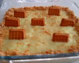 A picture of step 5 of Biscuit pudding.