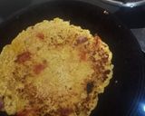 A picture of step 5 of Rava chilla.