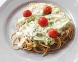 Foto del paso 7 de la receta: Espaguetis con brócoli y salsa de queso