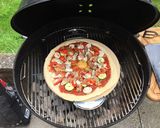 A picture of step 18 of Homemade Braai (BBQ) Pizza.