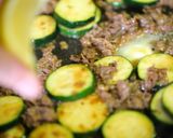 A picture of step 7 of Gochujang & Lemon Flavored Zucchini and Beef.