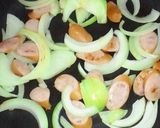 A picture of step 3 of German Potato Salad with Sweet Potatoes.