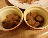 A picture of step 5 of Quick Cocoa and Fruit Bubbles.