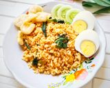 Foto langkah ke 5 dari resep Nasi Goreng Sayur.