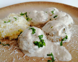 Foto del paso 18 de la receta: Albóndigas de berenjena y soja en salsa de setas