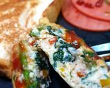 รูปขั้นตอนการทำที่ 3 ของ Breakfast : ไข่เจียวสายคลีน หม้อทอดไร้น้ำมัน