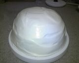 A picture of step 13 of Domed Cake with Matcha Mousse.