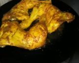 A picture of step 3 of Chicken tawa pice.