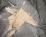 A picture of step 3 of Rose burfi.