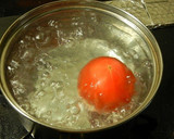 A picture of step 1 of Soup with A Soft Whole Tomato.