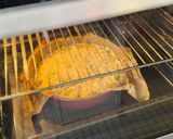 Une image de l'étape 7 de Quiche au poireau, filet de poulet au curry.