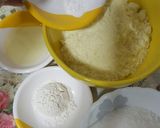 A picture of step 2 of Ras malai.