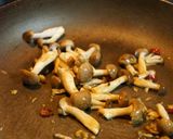 A picture of step 3 of Pasta with Eggplant and Tomato Sauce.