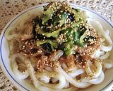 A picture of step 11 of Somen Noodles with Cucumber and Pork.