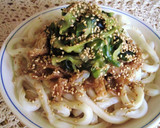 A picture of step 11 of Somen Noodles with Cucumber and Pork.