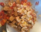 Foto langkah ke 5 dari resep Udang sambal iris.