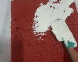 Foto langkah ke 7 dari resep 46. Red Velvet Gulung Putih Telur.