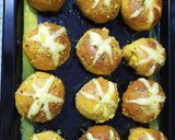 Foto langkah ke 15 dari resep Korean Garlic Bread with #handmade creamcheese.