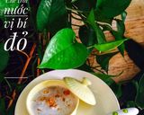 Hình bước làm 1 của món Chè trôi nước vị bí đỏ nước cốt dừa