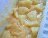 A picture of step 9 of Sweet Potato Bites-like Cake Topped with Apples.