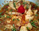 A picture of step 8 of Chicken Karahi.