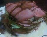 Foto langkah ke 6 dari resep Mille crepes cake rainbow 🌈🌈.