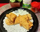 A picture of step 9 of Peri Peri Mayo Vegetable Wrap.