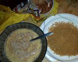 A picture of step 2 of Golden Graham French Toast with Banana Topping.