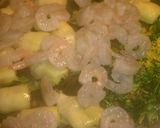 A picture of step 3 of Shrimp & Artichoke Pesto Pasta.